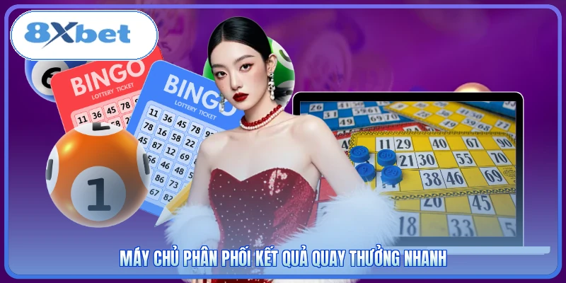 Máy chủ phân phối kết quả quay thưởng nhanh